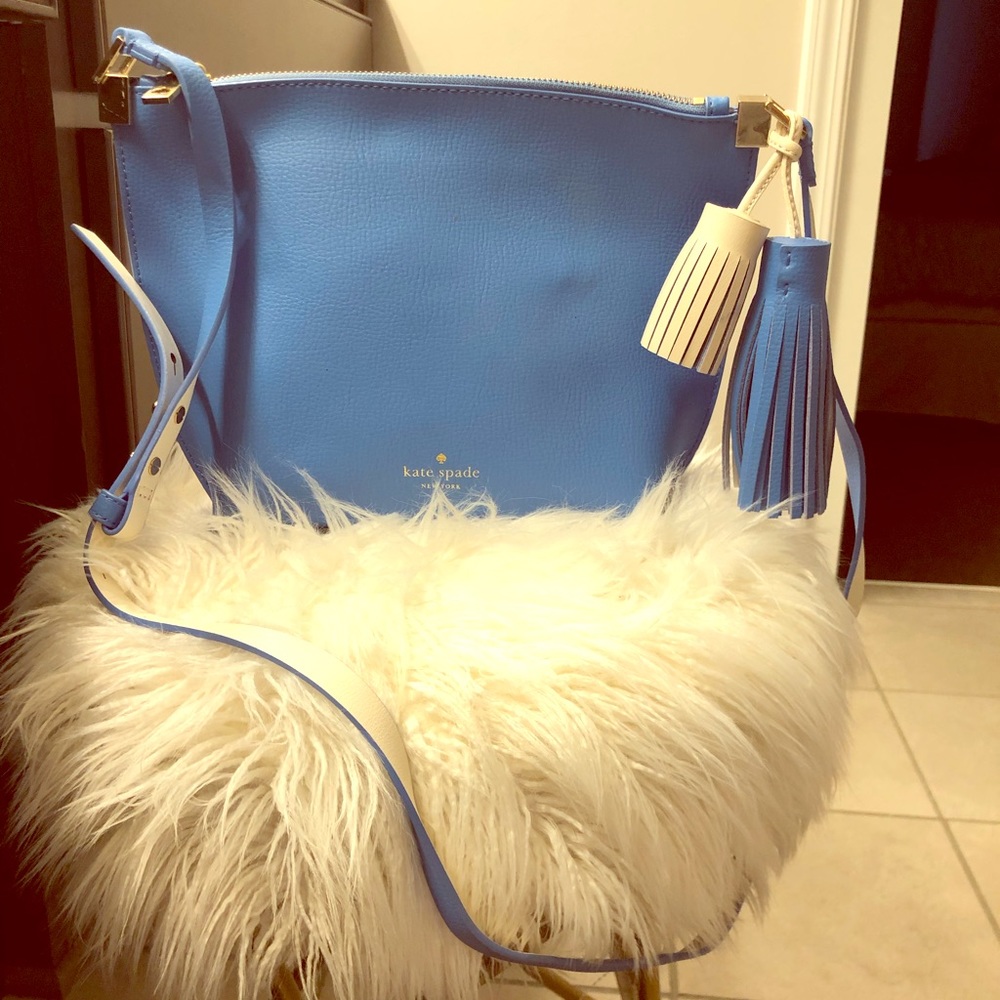 Kate Spade robin egg blue shoulder bag